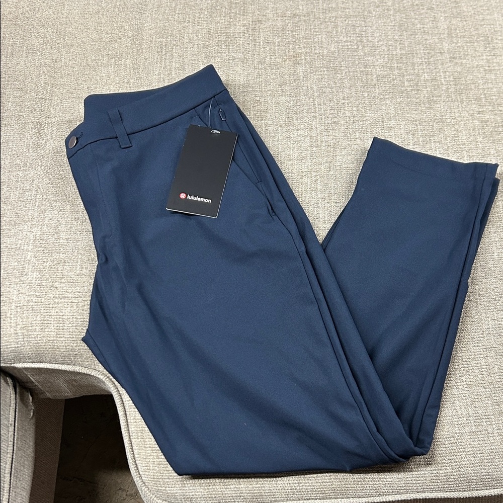 lululemon athletica Men's Navy Stretch Chinos